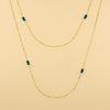 Collana Baguette