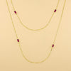 Collana Baguette