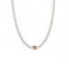 Filo Di Perle Con Perla Centrale Colorata