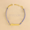 Bracciale Cordoncino Nome