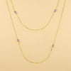 Collana Baguette