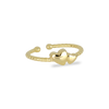 Anello Doppio Cuore