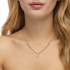 Collana Con Pendente Zirconato Cuore e Stella