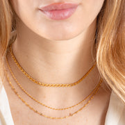 Collana Catena con Sferette