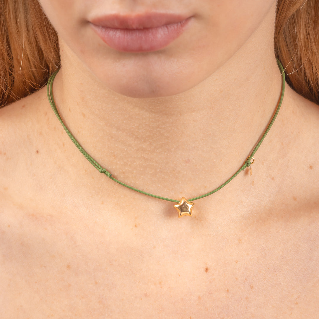 Choker Colorato Cuore e Stella