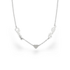 Collana con Due Nomi e Cuore Centrale