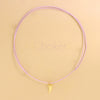 Choker Colorato Dente Di Squalo
