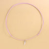 Choker Colorato Dente Di Squalo