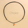 Choker Colorato Dente Di Squalo
