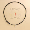 Choker Cordino Corno