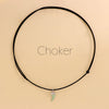 Choker Colorato Dente Di Squalo