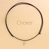 Choker Colorato Dente Di Squalo