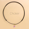Choker Colorato Dente Di Squalo