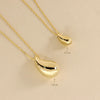Collana Con Goccia Hoops