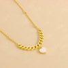 Collana Con Cuore Smaltato