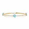 Bracciale Tennis Fiore Tris