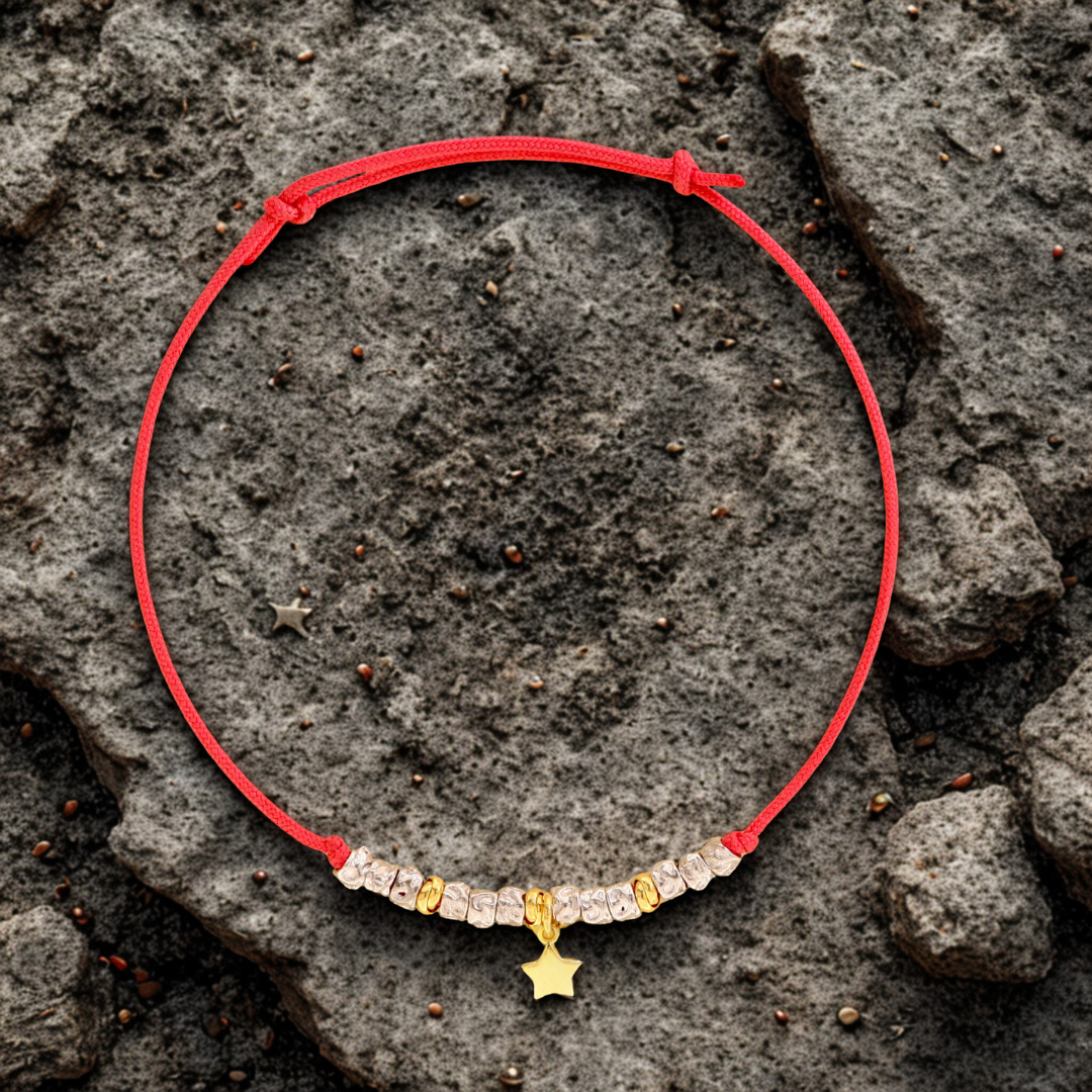 Set Bracciale e Choker con Pepite