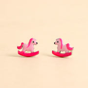 Orecchini Bambina Cavallo a Dondolo