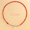 Choker Colorato Cuore e Stella