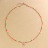 Collana con Pendente e Pallini Smaltati