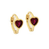 Orecchini Heart a Cerchio