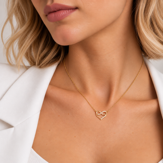 Collana Cuore Infinito