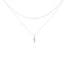 Collana Doppia Con Corno