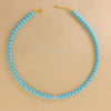 Collana Di Perle Turchese con Perla Colorata