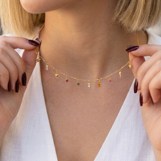 Collana Multi Charms