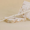 Collana Di Perle Con Ovale Zirconato