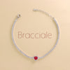 Bracciale Tennis Cuore di Luce