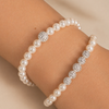 Bracciale Di Perle Con Zirconi