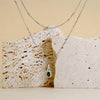 Collana Doppia Con Ovale