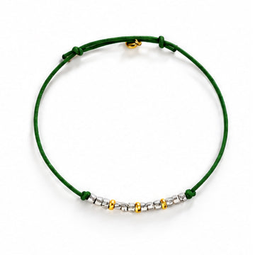 Bracciale Cordino Pepite