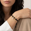 Bracciale Cordino con Tris Porta Fortuna