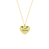 Collana Cuore Con Incisione