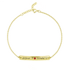 Bracciale Targa Con Incisione