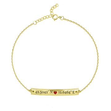 Bracciale Targa Con Incisione