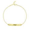 Bracciale Targa Con Incisione