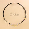 Choker Colorato Pepite e Pendente