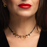 Carica l&#39;immagine nella Galleria, Choker Joy con Stelle Zirconate
