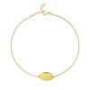 Bracciale Ovale Con Incisione
