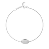 Bracciale Ovale Con Incisione