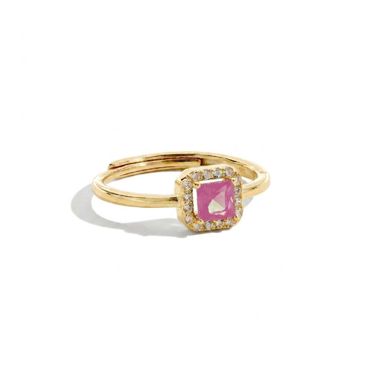 Anello Con Quadrato Zirconato