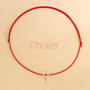Choker Cordino Corno