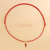 Choker Cordino Corno