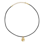 Carica l'immagine nella Galleria, Choker Raso con Quadrifoglio
