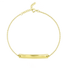 Bracciale Targa Con Incisione