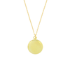 Collana Tondo Con Incisione