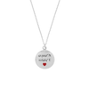 Collana Tondo Con Incisione